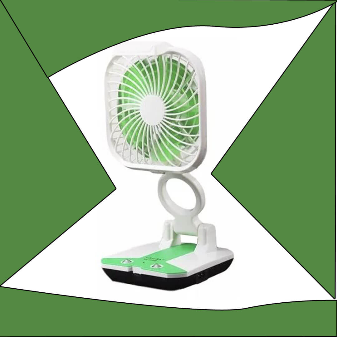 Rechargable folding mini fan PC1010